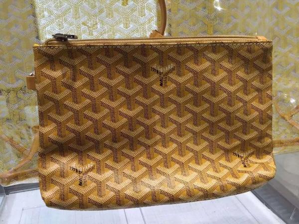 ゴヤール トートバッグ  コピー Yellow GM/ゴヤール GOYARD サンルイ 人気が高い 人気バッグ☆透明 AMALOUIS GM 13